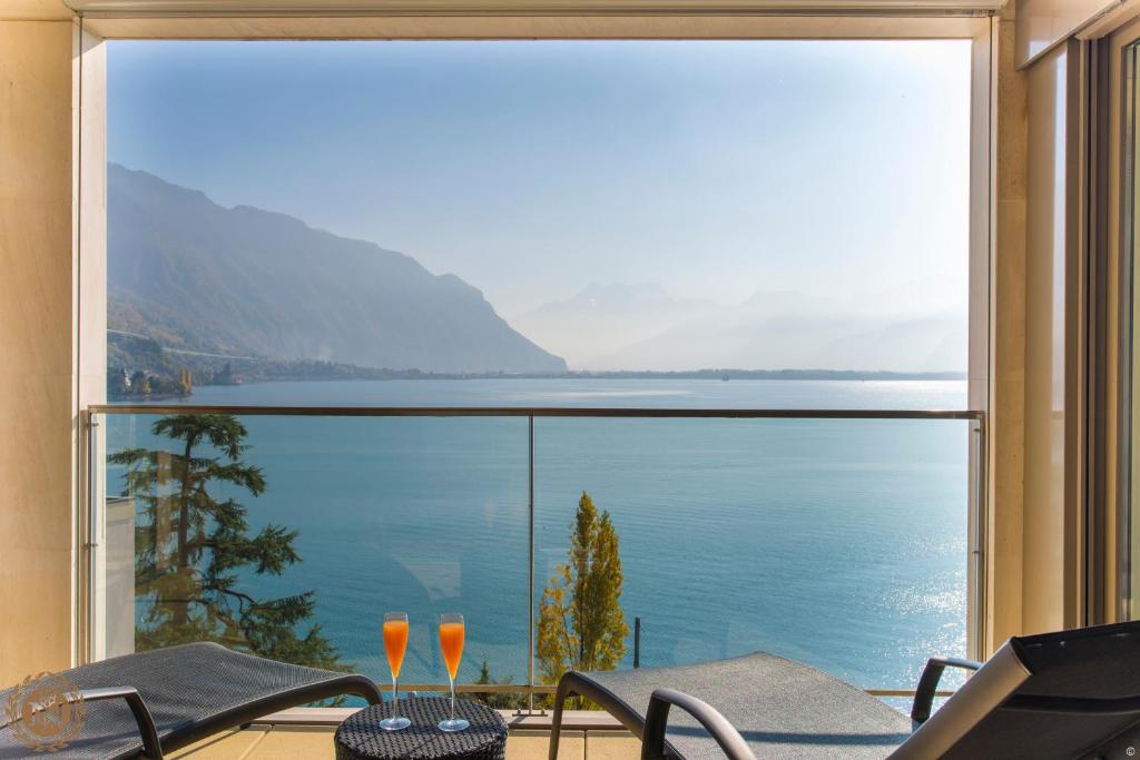 Апартаменты (Апартаменты с 2 спальнями), Les Résidences du National de Montreux
