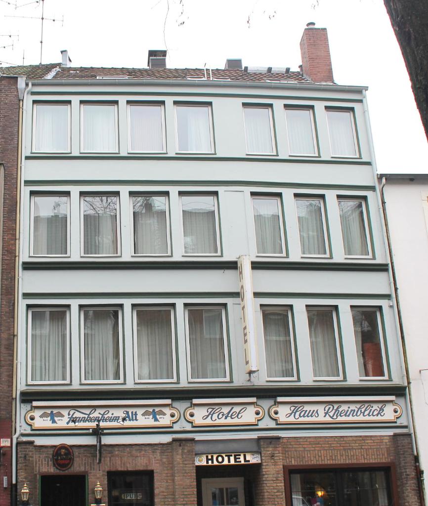Одноместный (Одноместный номер с общим туалетом), Altstadt Hotel Rheinblick