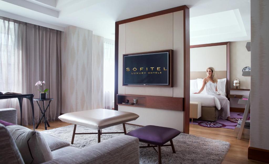 Сьюит (Полулюкс с 1 кроватью размера «king-size»), Sofitel Singapore Sentosa Resort & Spa