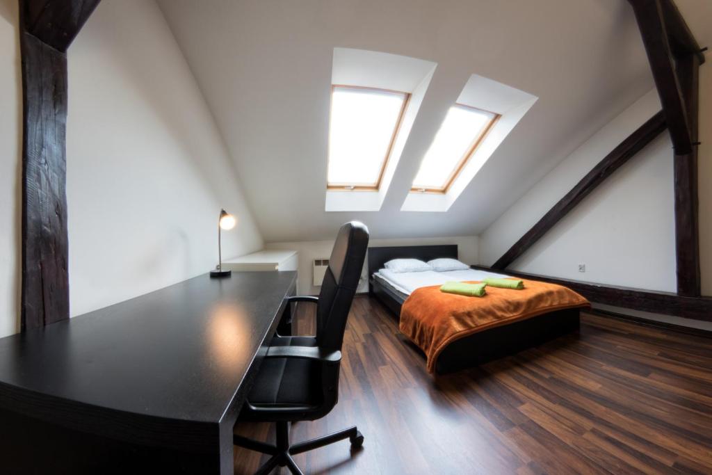 Апартаменты (Апартаменты с 3 спальнями - Пентхаус), Pokoje Bagatela Stare Miasto