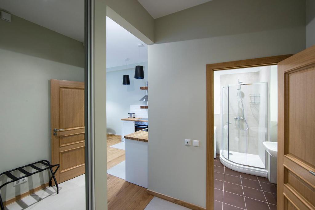 Апартаменты (Апартаменты с 1 спальней), Riga Lux Apartments - Skolas