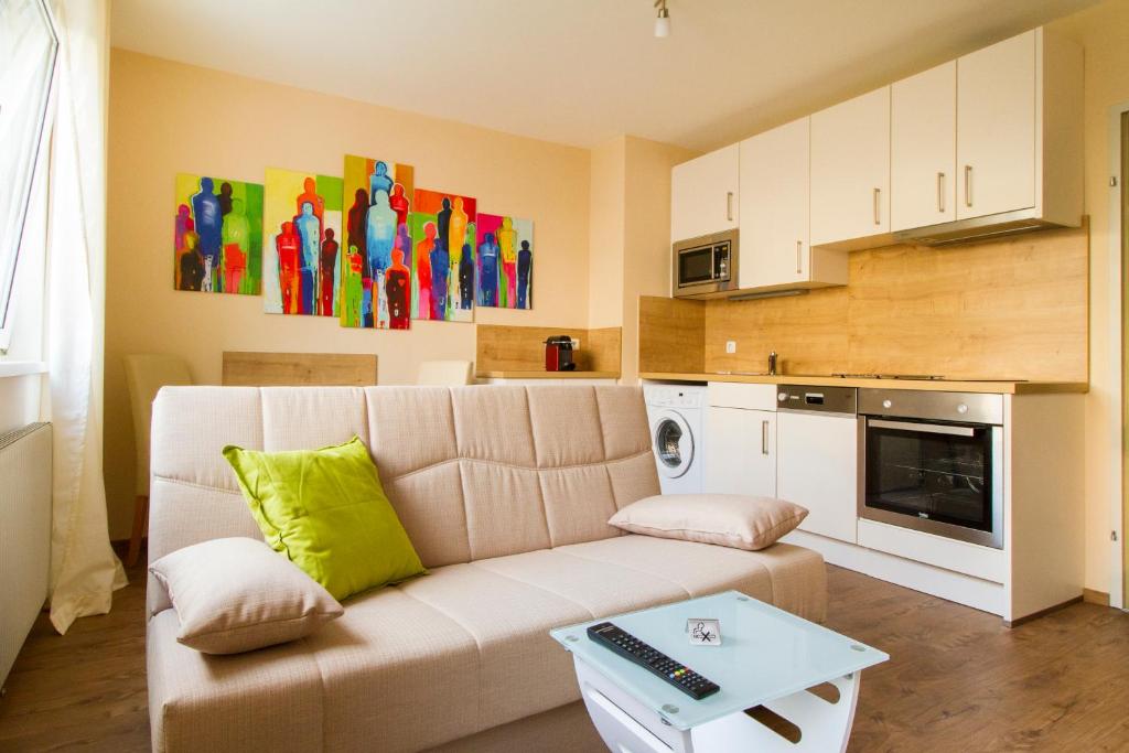 Апартаменты (Апартаменты с 1 спальней), Apartmenthotel Residenz Donaucity
