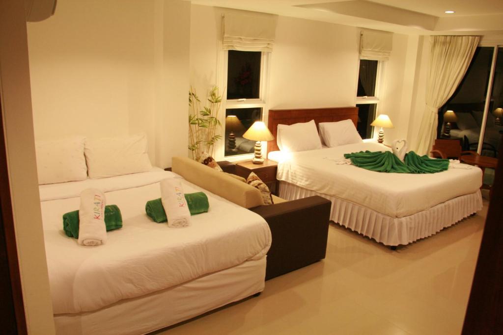 Двухместный (Семейный номер (для 4 взрослых)), Kirati Beach Resort