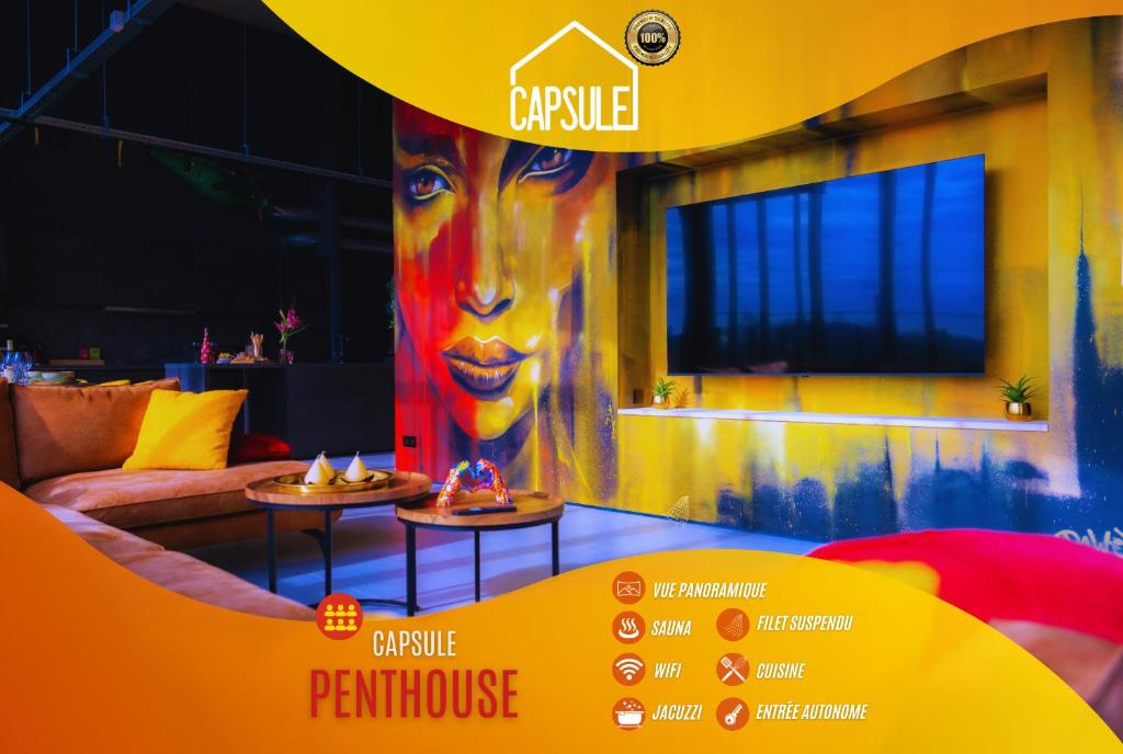 Capsule Penthouse Mons centre