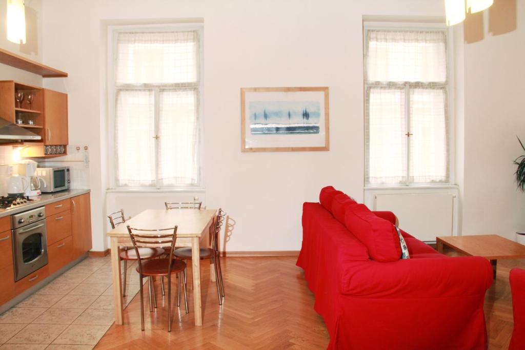 Апартаменты (Апартаменты с 1 спальней (для 2 взрослых)), Апартаменты Residence Bílkova