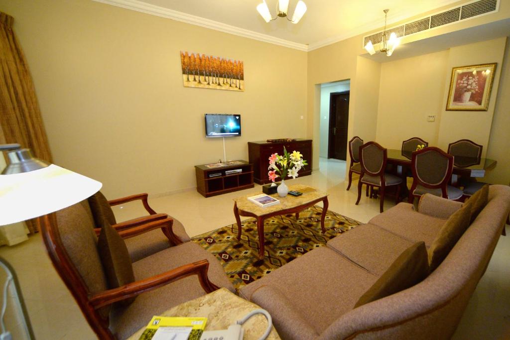 Апартаменты (Апартаменты с 2 спальнями), Апарт-отель Emirates Stars Hotel Apartments Sharjah