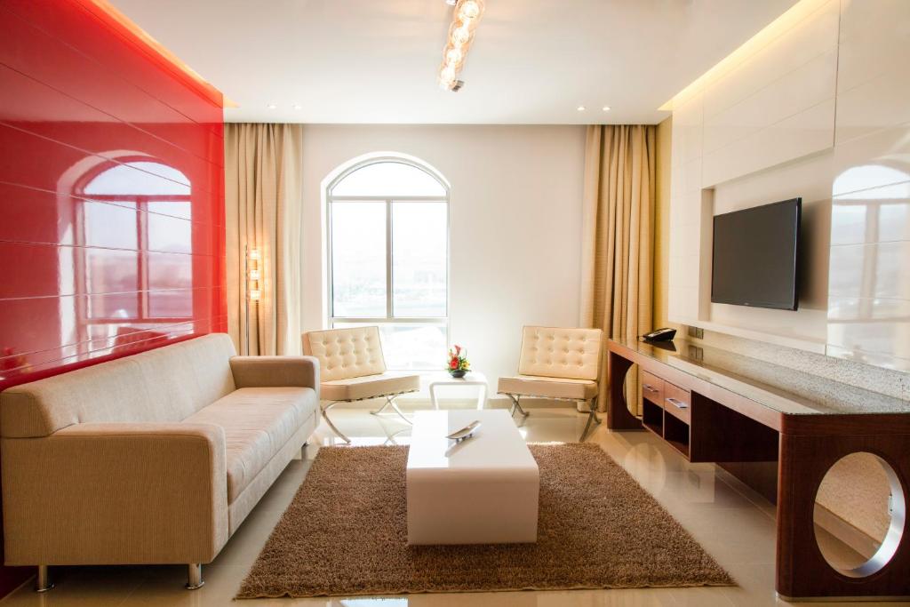 Апартаменты (Апартаменты Делюкс с 1 спальней), Coral Muscat Hotel and Apartments