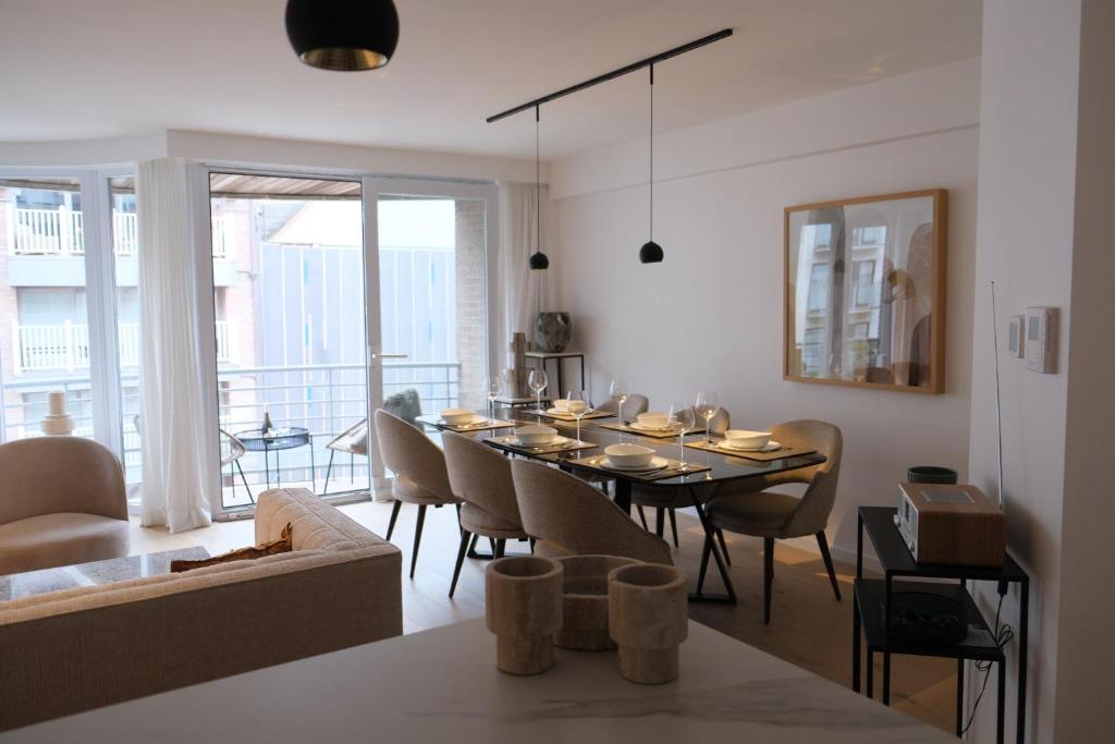 Gezellig vernieuwd appartement dichtbij het Rubensplein, Knokke