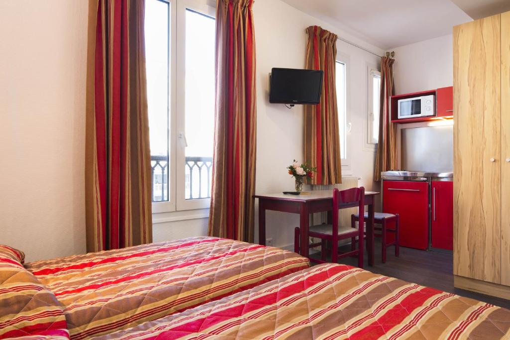 Студио (Двухместный номер-студио с 2 отдельными кроватями), Family Residence