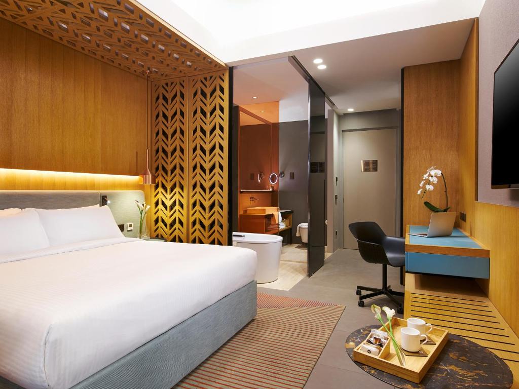 Двухместный (Клубный номер), Oasia Hotel Downtown, Singapore by Far East Hospitality