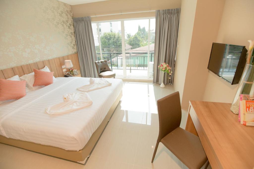 Двухместный (Двухместный номер Делюкс с 1 кроватью), Отель The Bedroom Ladprao 101
