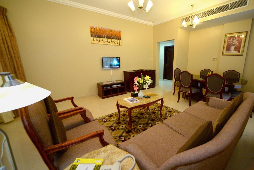 Апартаменты (Апартаменты с 1 спальней), Апарт-отель Emirates Stars Hotel Apartments Sharjah