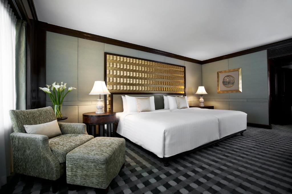 Двухместный (Угловой люкс с 1 спальней), Anantara Siam Bangkok Hotel