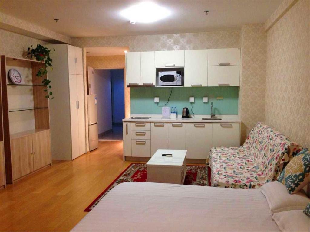 Двухместный (Двухместный номер с 1 кроватью), Beijing Tiandi Huadian Hotel Apartment Youlehui Branch