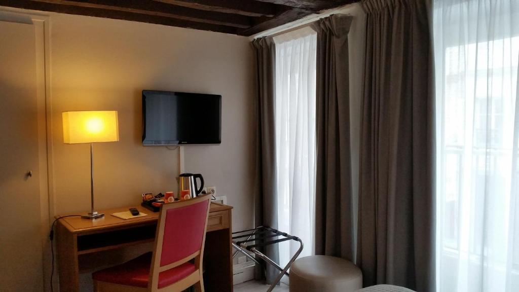 Двухместный (Двухместный номер с 1 кроватью и душем), Hôtel Le Compostelle