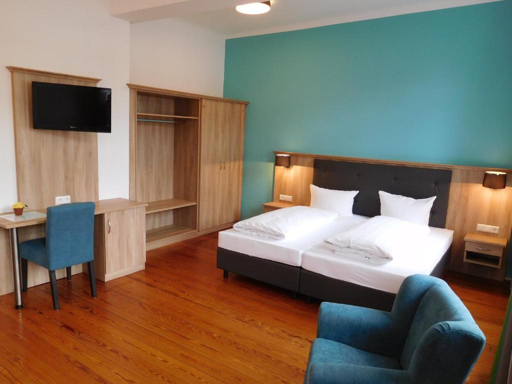 Двухместный (Двухместный номер «Комфорт» с 1 кроватью), Hotel am Kornmarkt