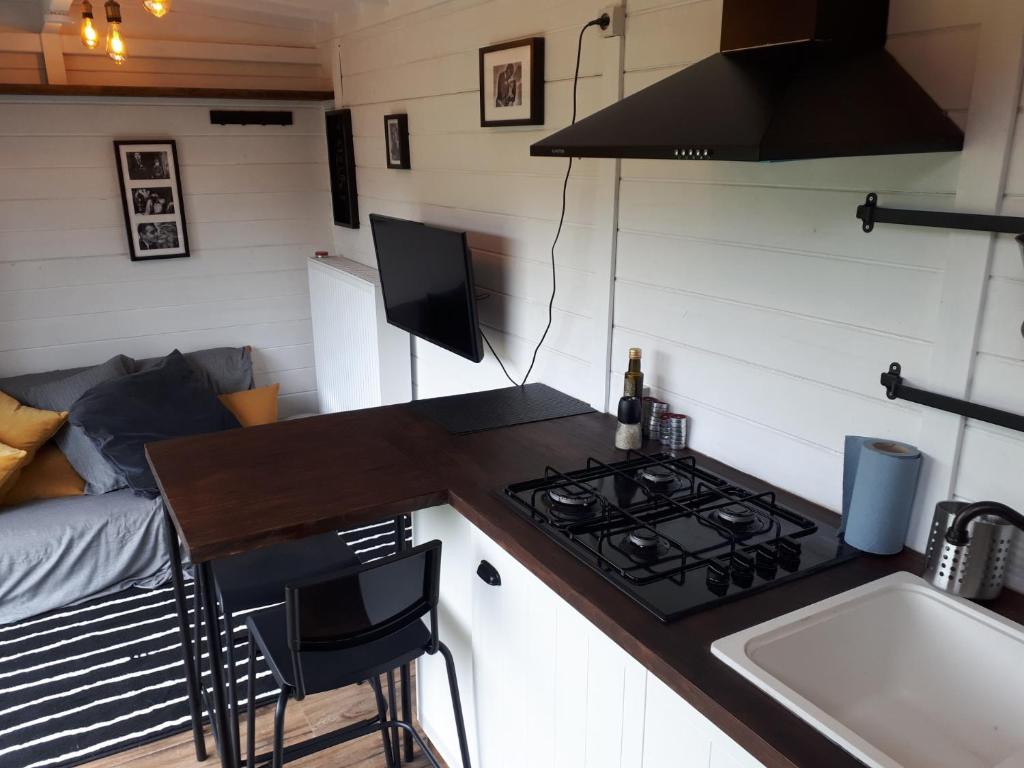 Tiny house, sauna hot tub Gesves Namur Ardennes photo 3
