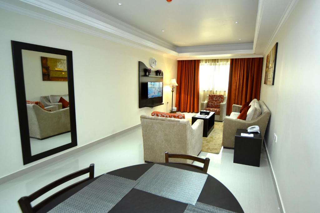 Сьюит (Люкс с 1 спальней), Апарт-отель Alain Hotel Apartments Ajman