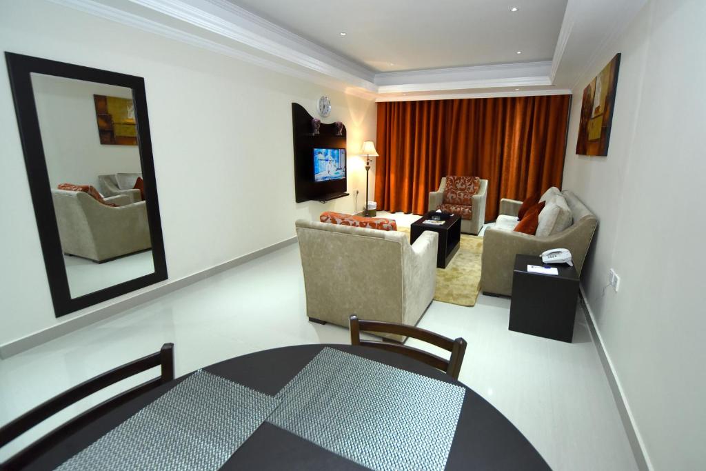 Сьюит (Люкс с 1 спальней), Апарт-отель Alain Hotel Apartments Ajman