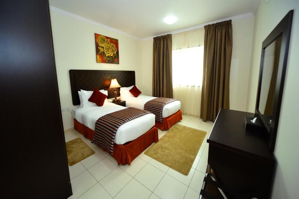 Сьюит (Люкс с 2 спальнями (для 4 взрослых)), Апарт-отель Alain Hotel Apartments Ajman