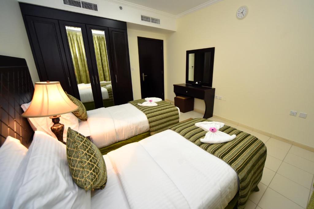 Сьюит (Люкс с 2 спальнями (для 4 взрослых)), Апарт-отель Alain Hotel Apartments Ajman