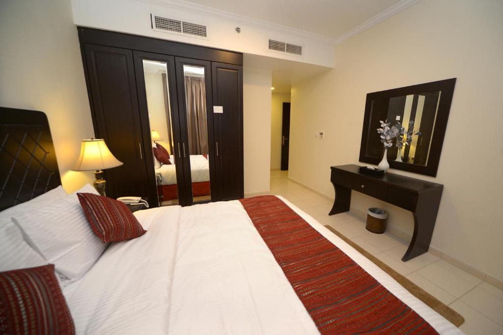 Сьюит (Люкс с 2 спальнями (для 4 взрослых)), Апарт-отель Alain Hotel Apartments Ajman