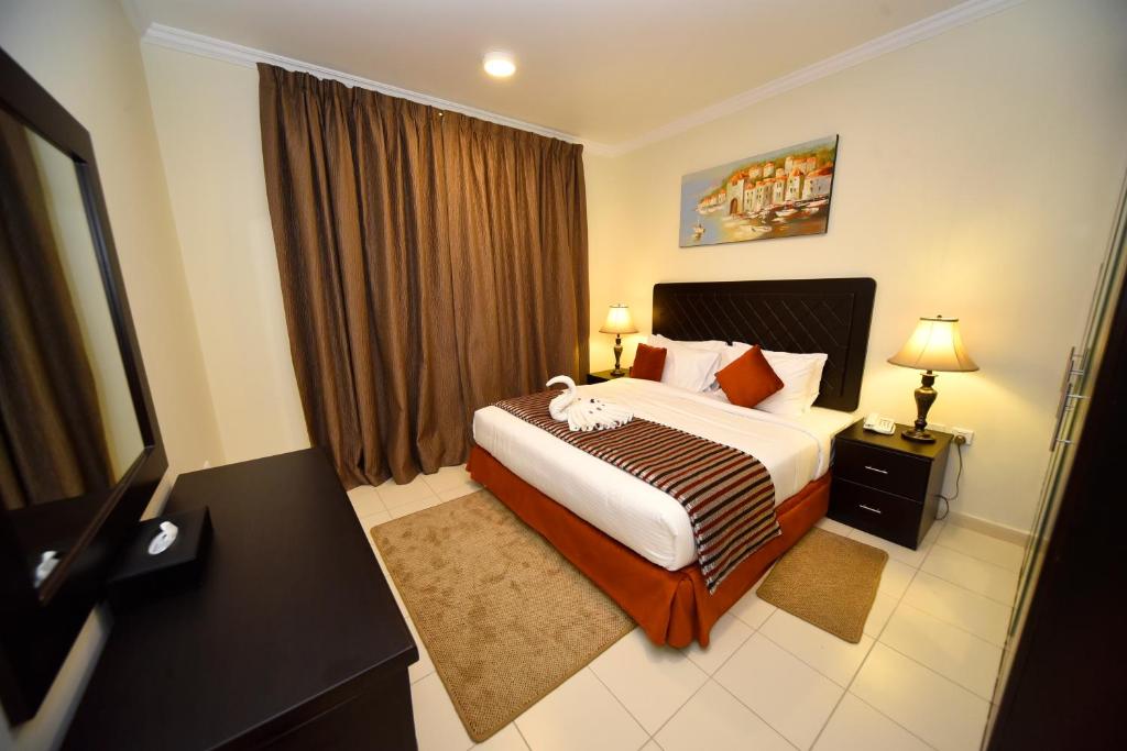 Сьюит (Люкс с 2 спальнями (для 4 взрослых)), Апарт-отель Alain Hotel Apartments Ajman