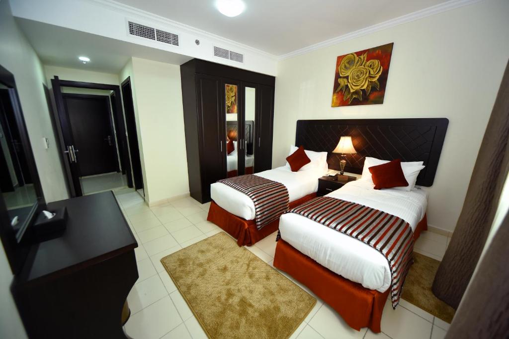 Сьюит (Четырехместный суперлюкс), Апарт-отель Alain Hotel Apartments Ajman
