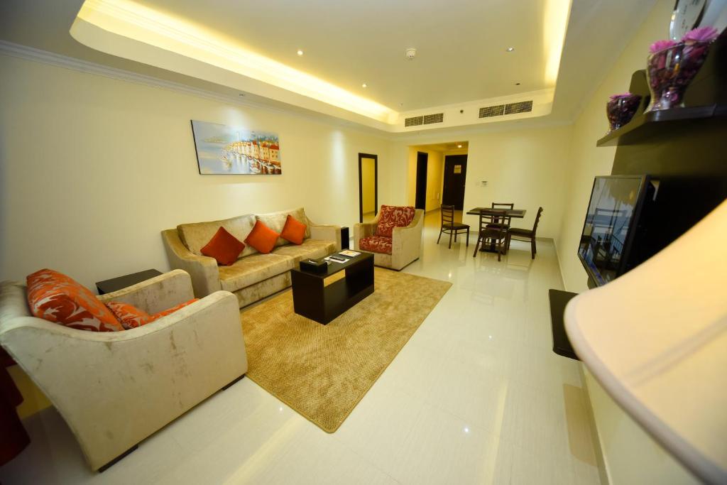 Сьюит (Четырехместный суперлюкс), Апарт-отель Alain Hotel Apartments Ajman