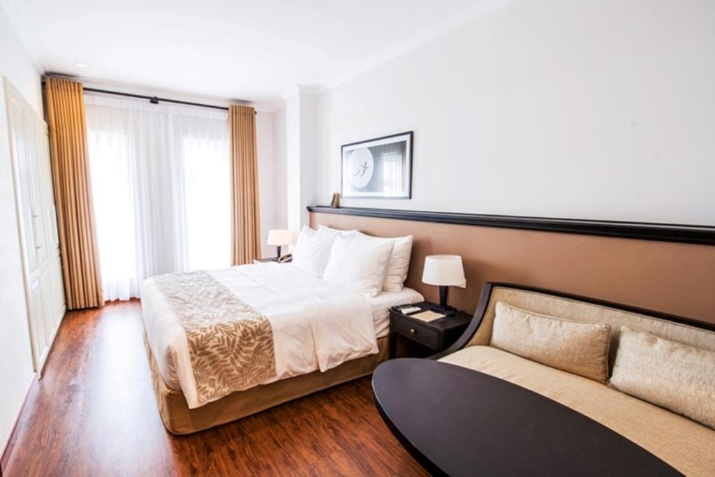 Двухместный (Номер Делюкс с кроватью размера «king-size»), The Alcove Library Hotel