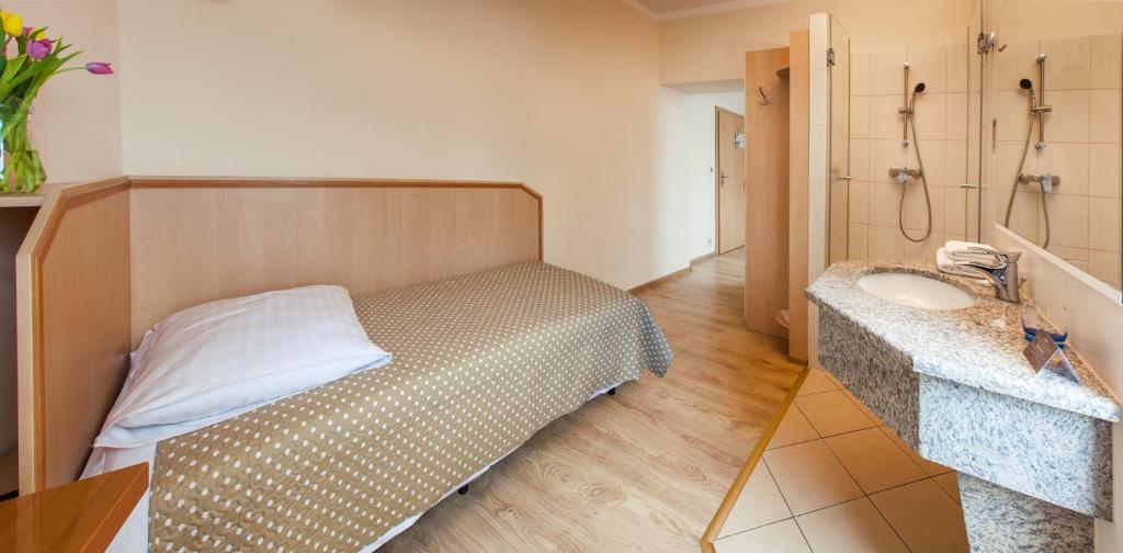 Одноместный (Одноместный номер с собственной внешней ванной комнатой), Antica Pokoje Gościnne