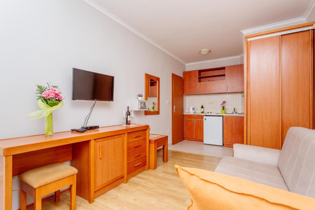 Апартаменты (Апартаменты с 1 спальней и террасой), Perper Aparthotel