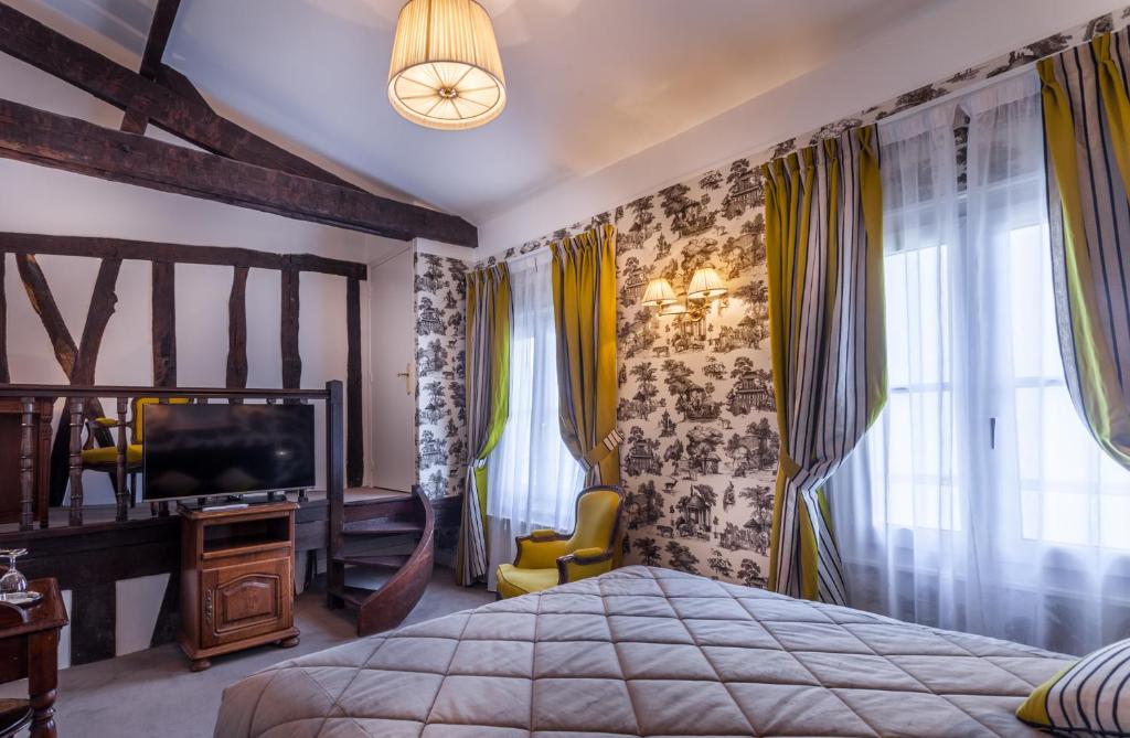 Двухместный (Двухместный номер Делюкс с 1 кроватью), Grand Hôtel de L'Univers Saint-Germain