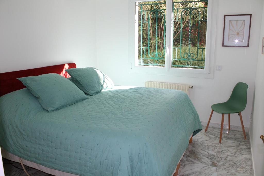 Appartement en rez de jardin dans villa à Nice - Tap to explore photos