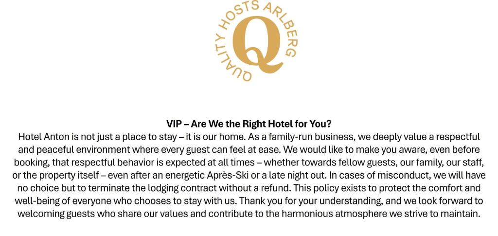 Quality Hosts Arlberg - Hotel ANTON photo 2