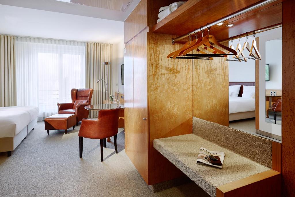 Двухместный (Двухместный номер бизнес-класса с 1 кроватью), Lindner Hotel Düsseldorf Airport