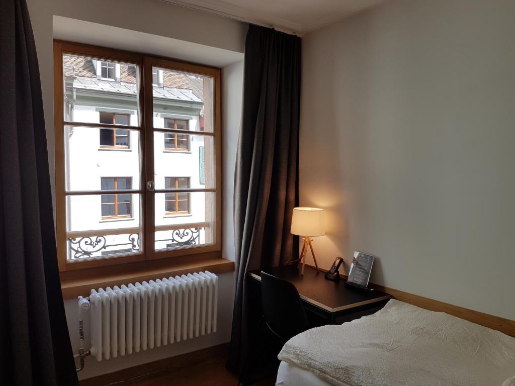 Одноместный (Одноместный номер с видом на город), East-West Riverside Hotel Basel