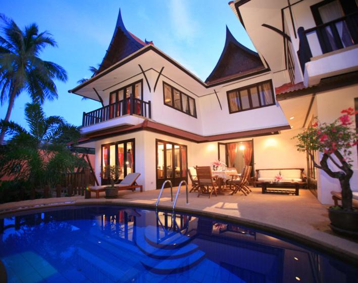 Вилла (Вилла с 3 спальнями и отдельным бассейном (для 8 взрослых)), Paradise Island Estate