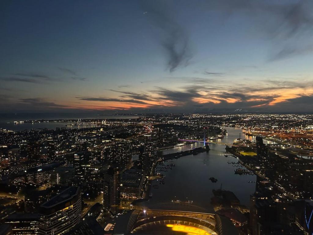 Harbour and Bay View with New Year Fire Works
