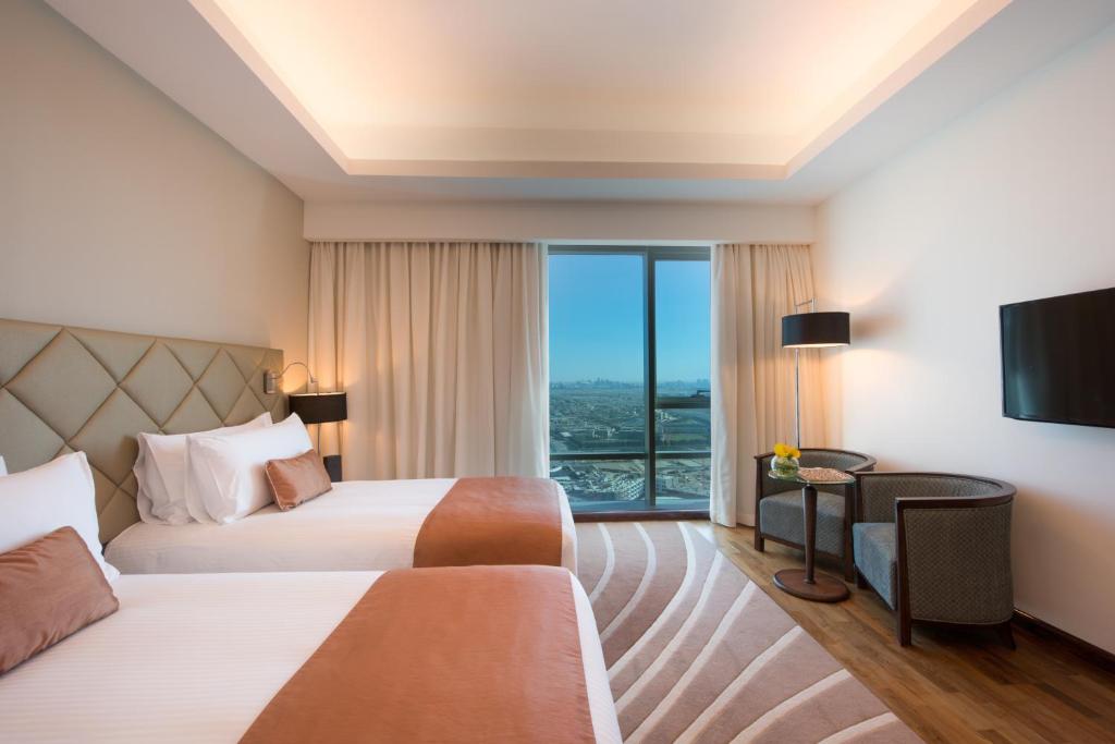 Двухместный (Номер Делюкс с видом на город), Отель Fraser Suites Hotel and Apartments