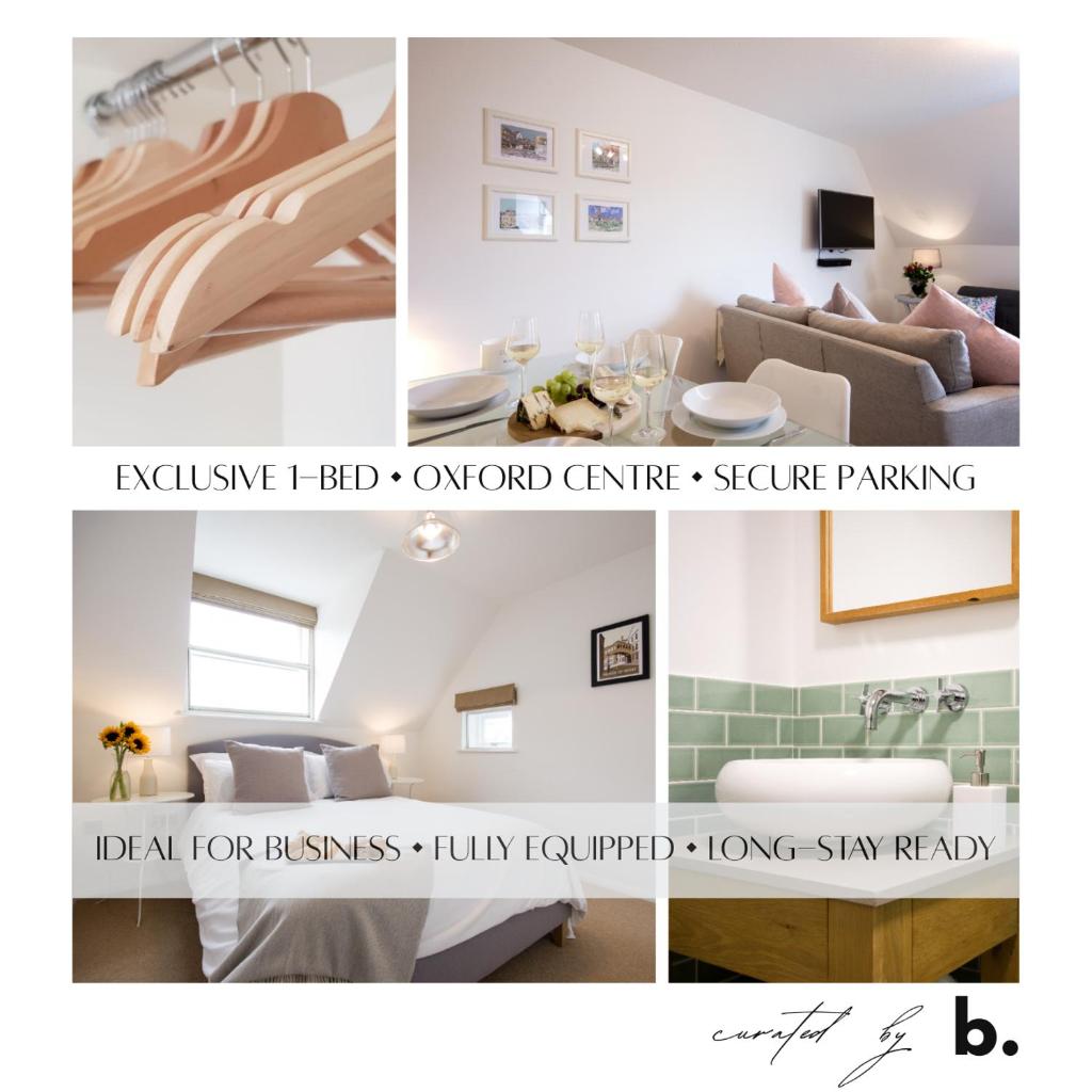 Modern Apartment in the Heart of Oxford with Secure Underground Parking