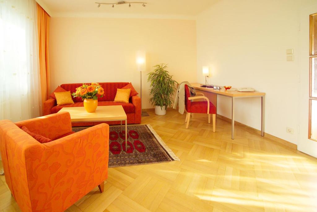 Апартаменты (Просторные апартаменты с 1 спальней), Strandhotel Alte Donau