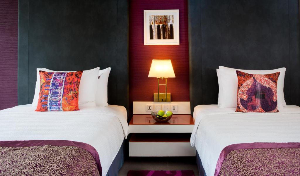 Двухместный (Двухместный номер Делюкс с 2 отдельными кроватями), Hard Rock Hotel Goa
