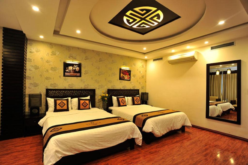 Семейный (Полулюкс с видом на озеро), Wild Lotus Hotel - Xuan Dieu