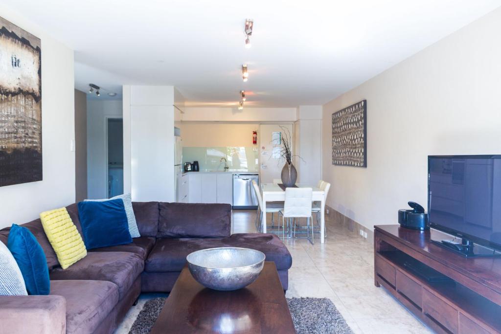 Bayview Beachfront Apartments, in town right on the beach - Tap to explore photos