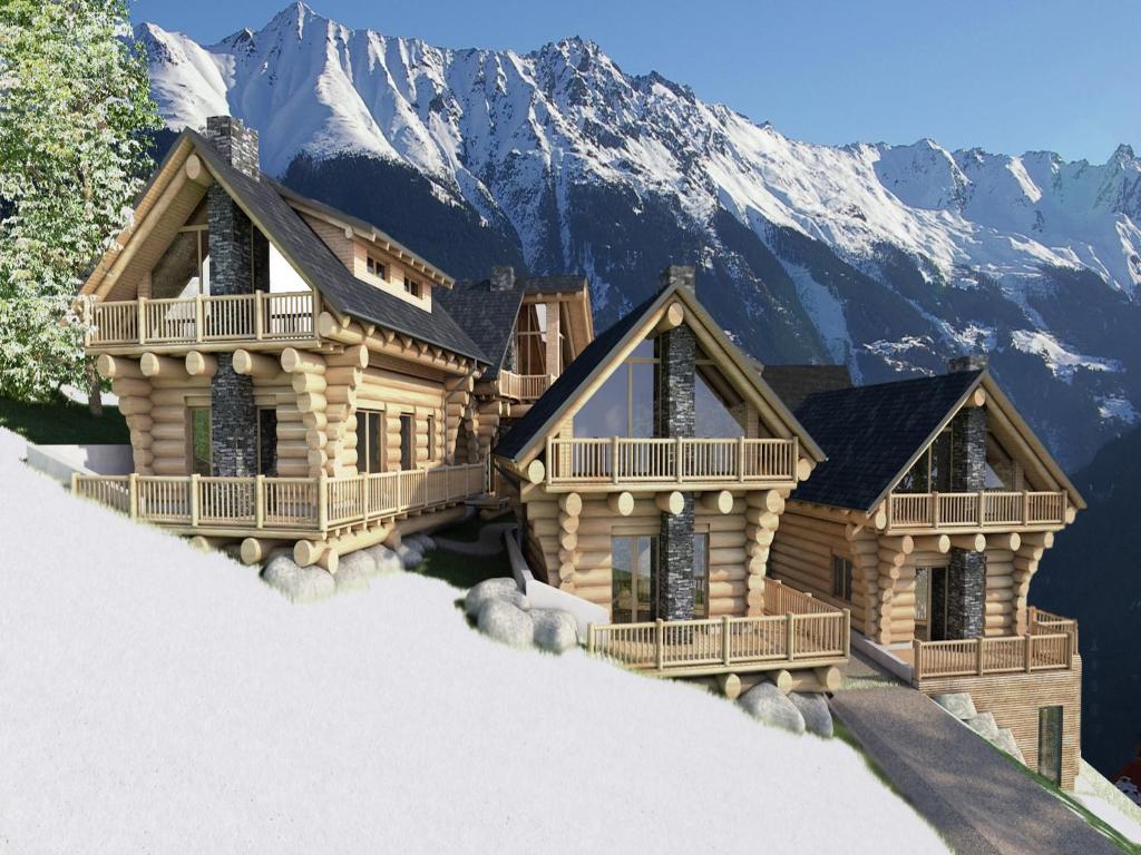 Wooden chalet with terrace in Ladis