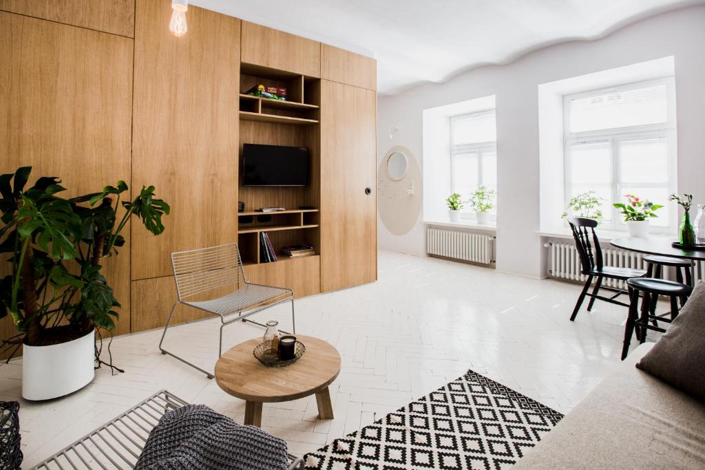 Апартаменты (Апартаменты с 2 спальнями - первый этаж), Apartamenty Browar Perła - Perła Brewery Apartments