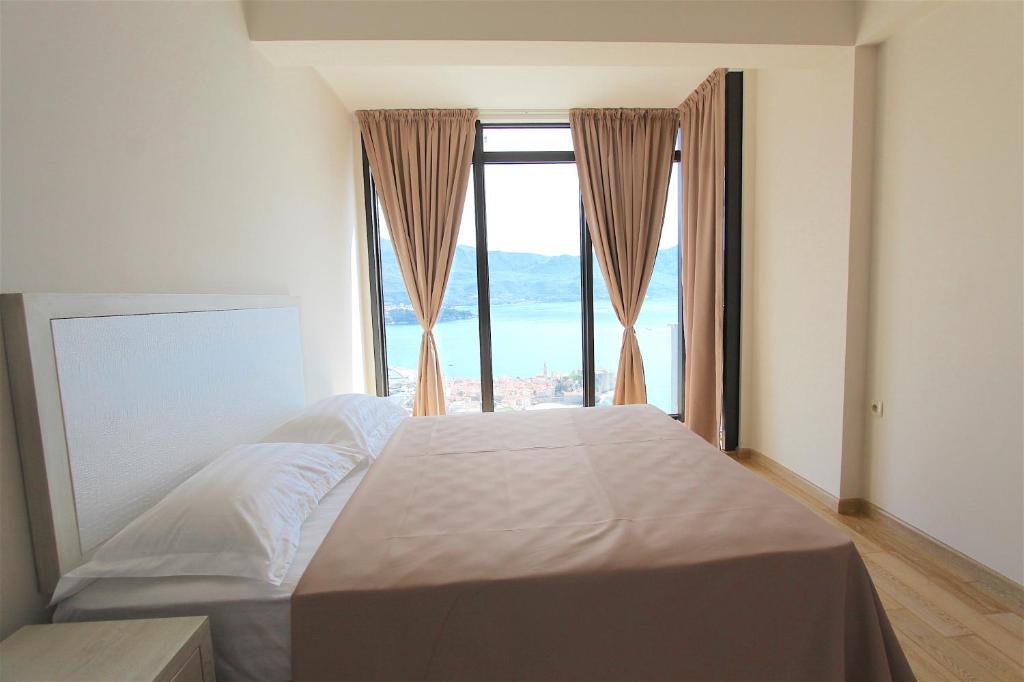 Апартаменты (Апартаменты с 1 спальней и балконом с видом на море), Apartments Aqua