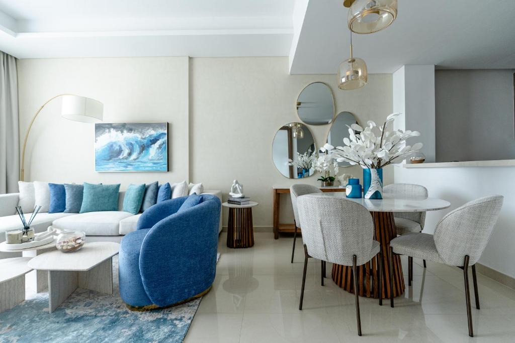 Nasma Luxury Stays - Calming Blues Stylish 1BR in Hayat Island photo 2