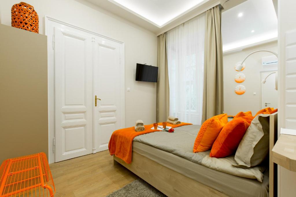 Студио (Двухместный номер-студио Делюкс с 1 кроватью), Budapest Holiday Colours